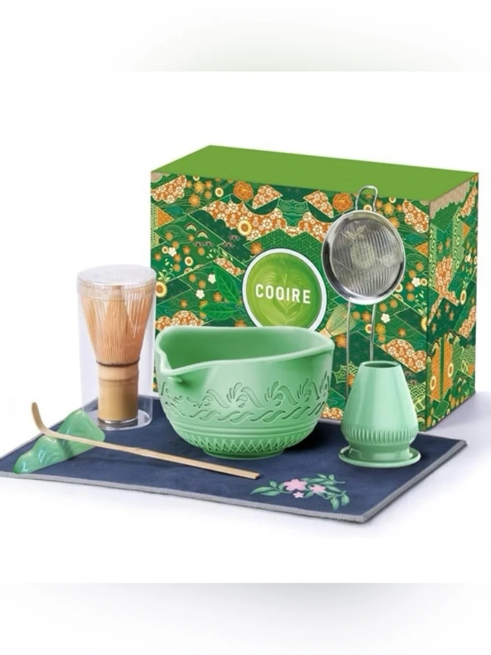 8 Pcs Complete Ceramic Matcha Kit